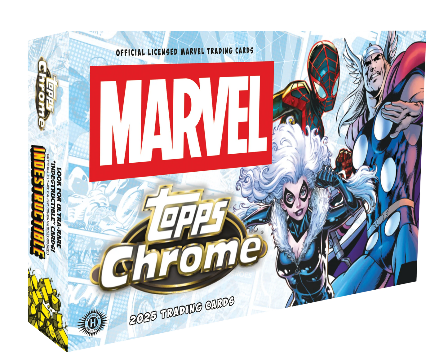 2025 Topps Chrome Marvel Hobby Box