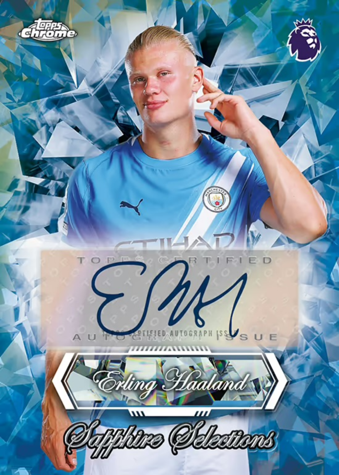 Topps Premier League Chrome 2026: Sapphire Case - Pick Your Team #1