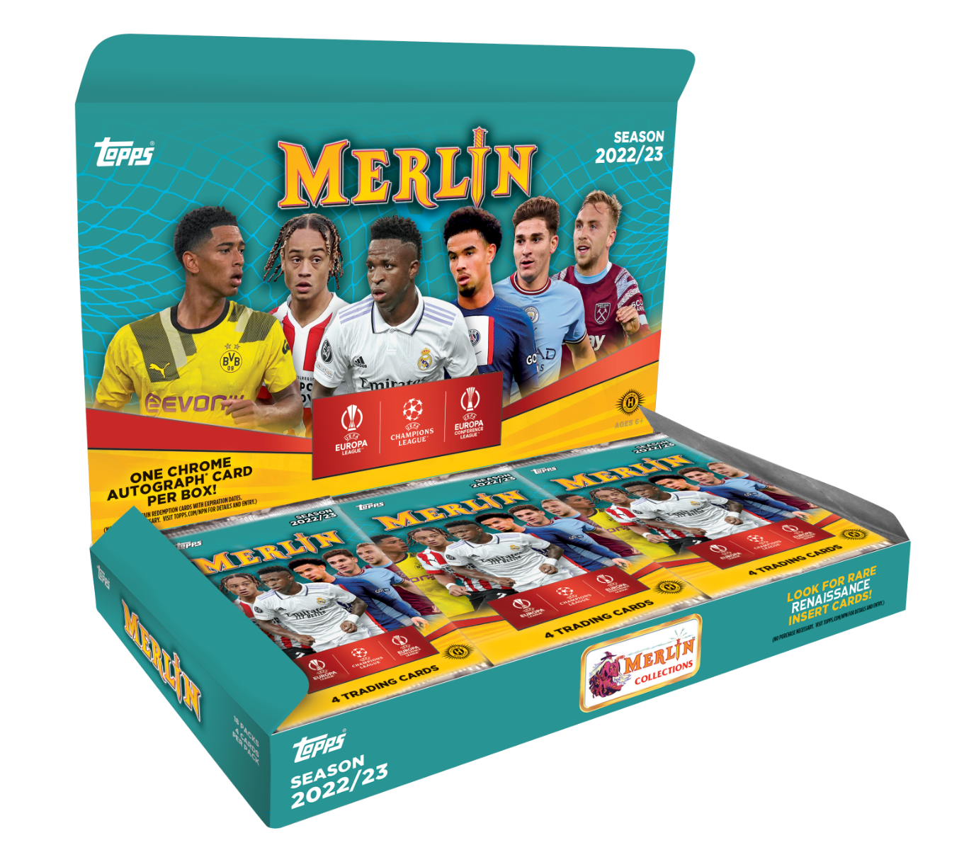 2022/23 Topps UCC Merlin Hobby Box