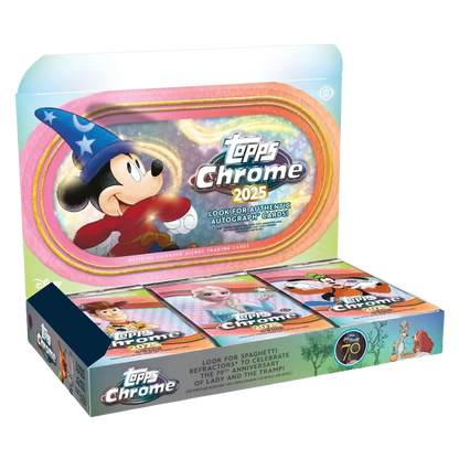 2025 Topps Chrome Disney Hobby Box