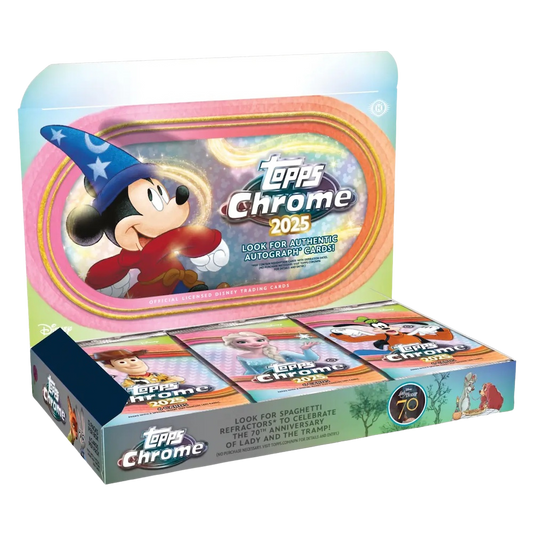 2025 Topps Chrome Disney Hobby Box