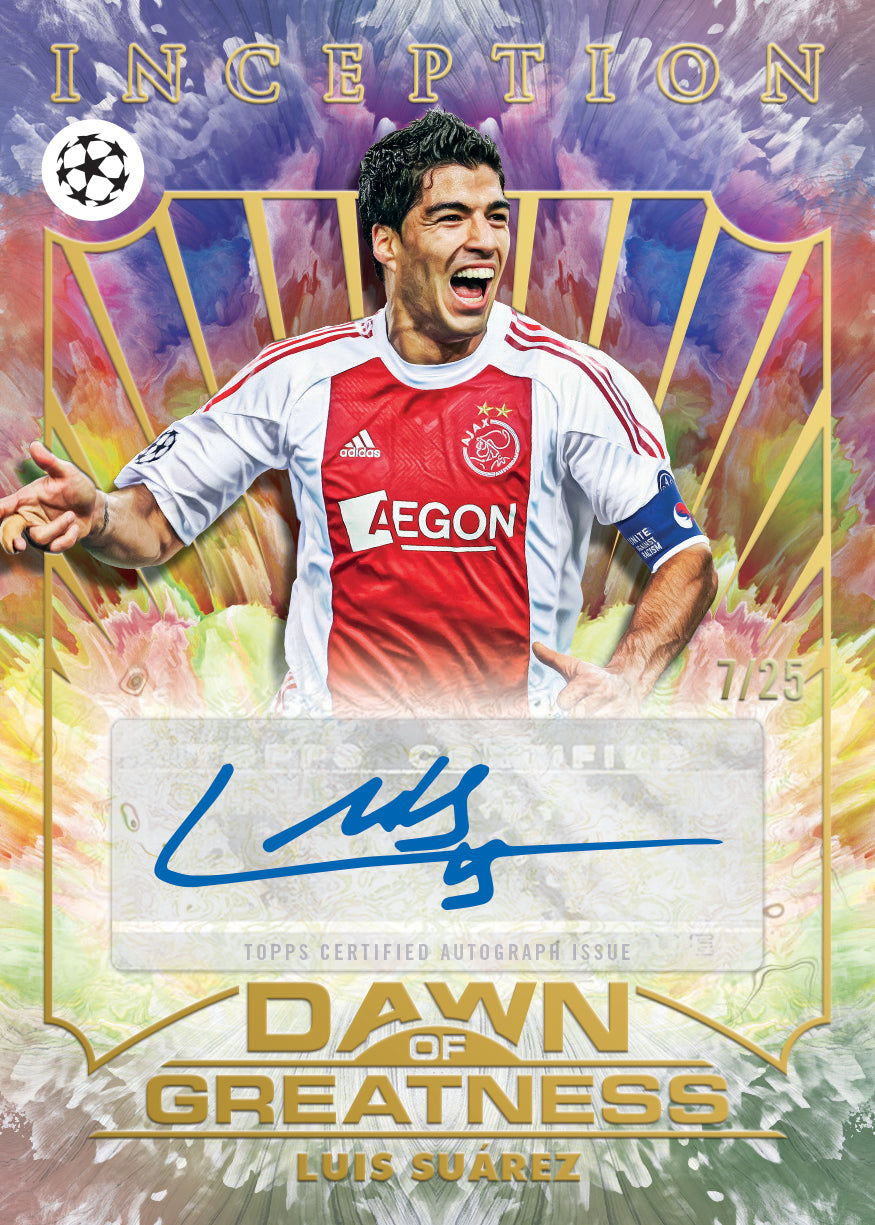 Topps Inception UCC 2025/26: Hobby Case - Pick Your Team #1