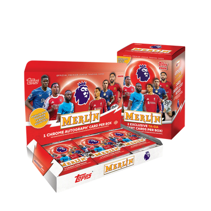 Topps Premier League Merlin 2026 Hobby + Blaster Case - Pick Your Team #1
