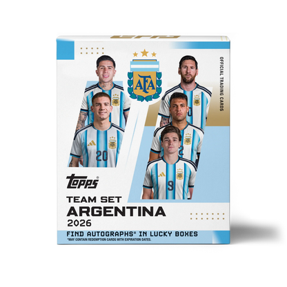 Topps Argentina Team Set 2025/26 - Personal Box Break