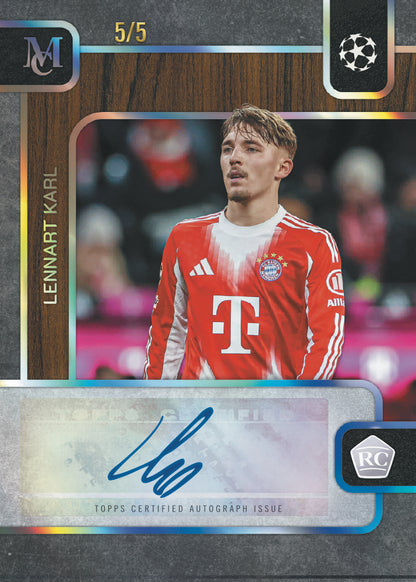 Topps Museum UCC 2025/26: Hobby Case - Pick Your Team #1
