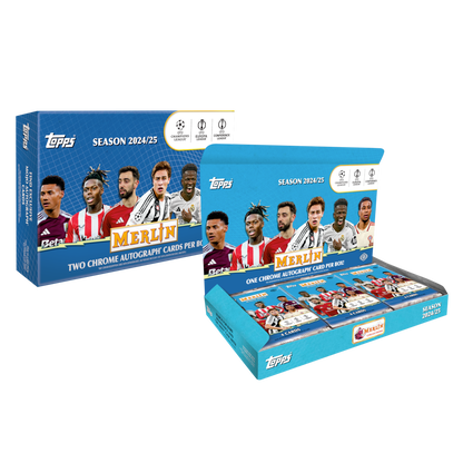 Topps Merlin UCC 2024/25: 2x Hobby Case + 1x Breakers Delight Case - Pick Your Team #2