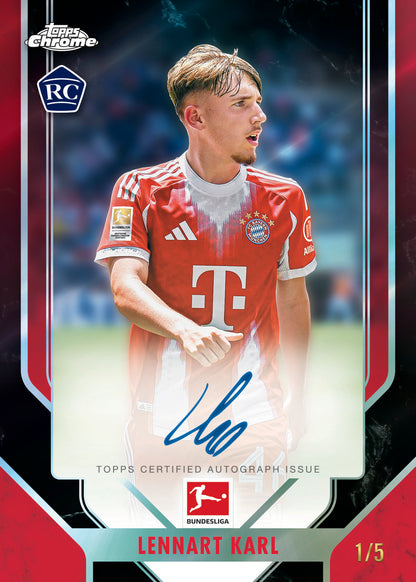 Topps Bundesliga Chrome 2025/26 Hobby Case - Pick Your Team #1