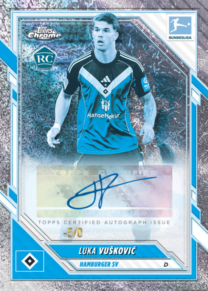 Topps Bundesliga Chrome 2025/26 Hobby Case - Pick Your Team #1