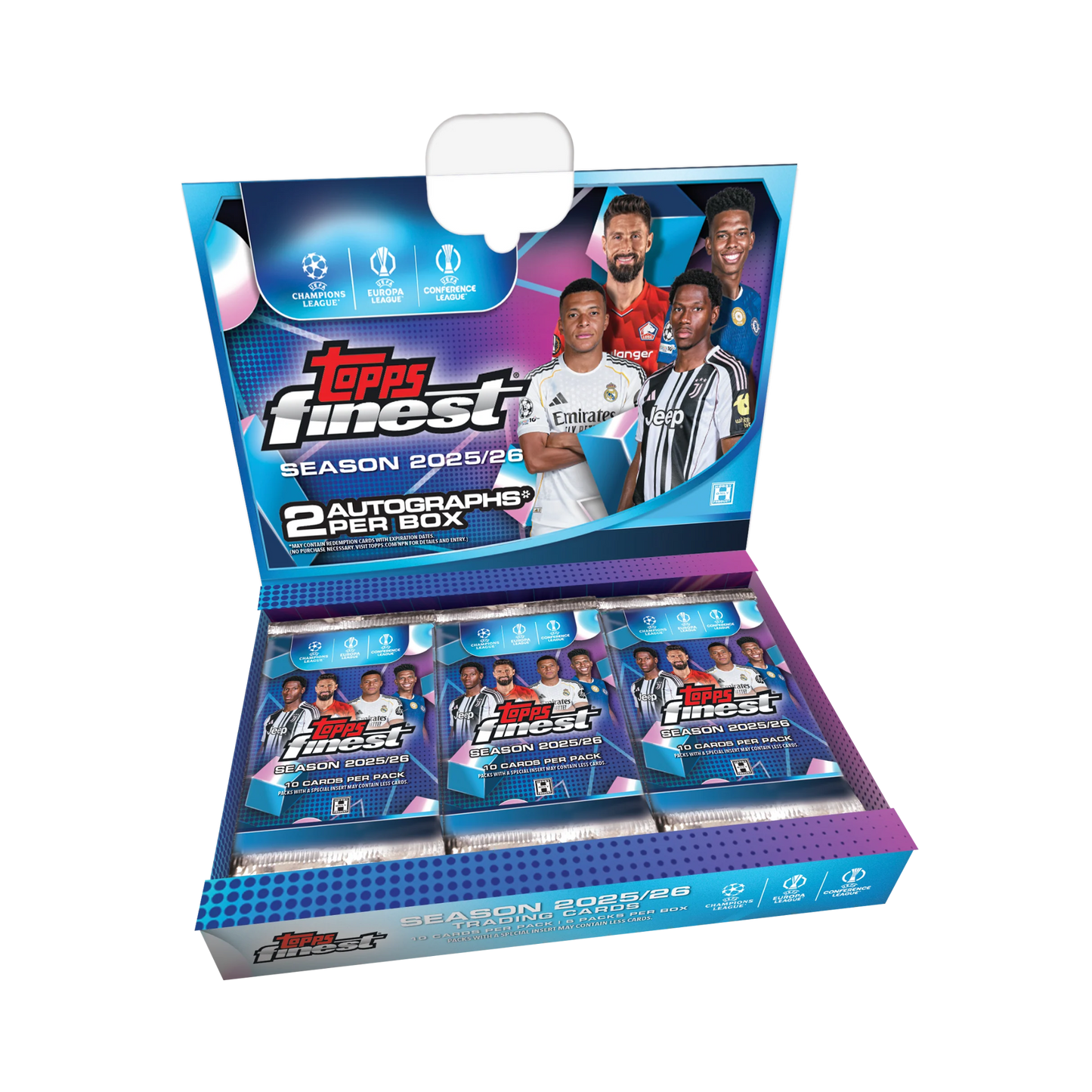 Topps Finest UCC 2025/26: Hobby Case - Pick Your Team #1