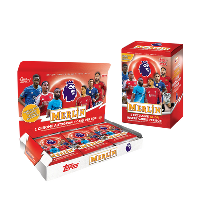 Topps Premier League Merlin 2026 Hobby + Blaster Case - Pick Your Team #2