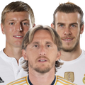 Bale/Kroos/Modric