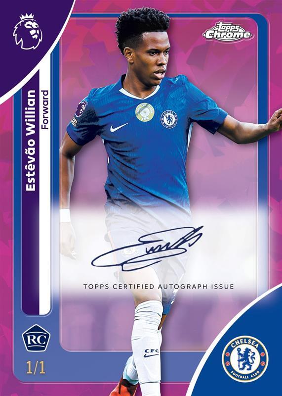 Topps Premier League Chrome 2026: Sapphire Case - Pick Your Team #1