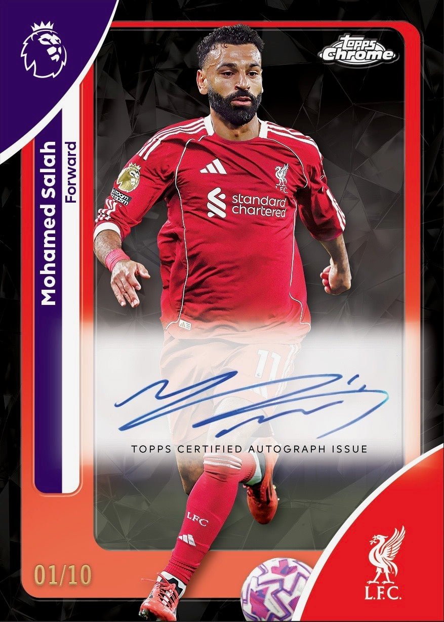 Topps Premier League Chrome 2026: Sapphire Case - Pick Your Team #1