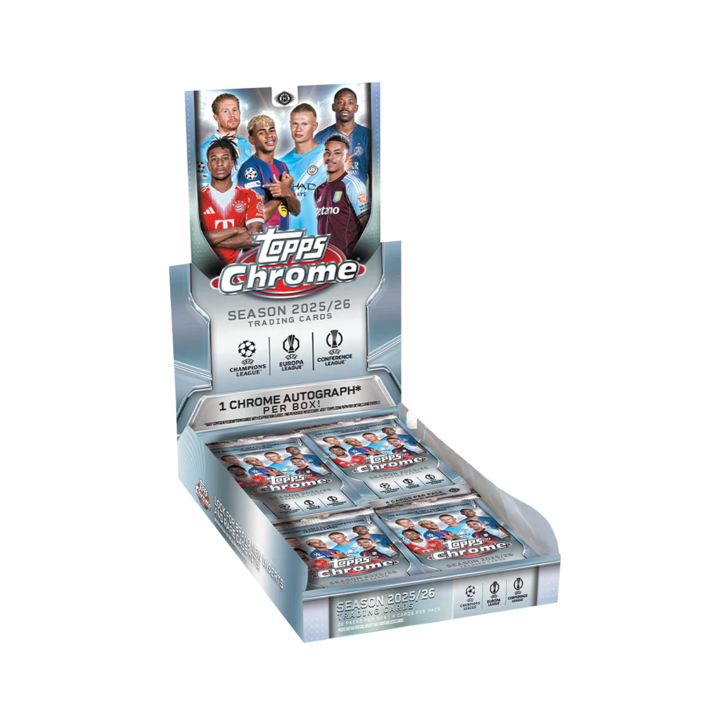 Topps Chrome UCC 2025/26: Hobby Case - Pick Your Team #1