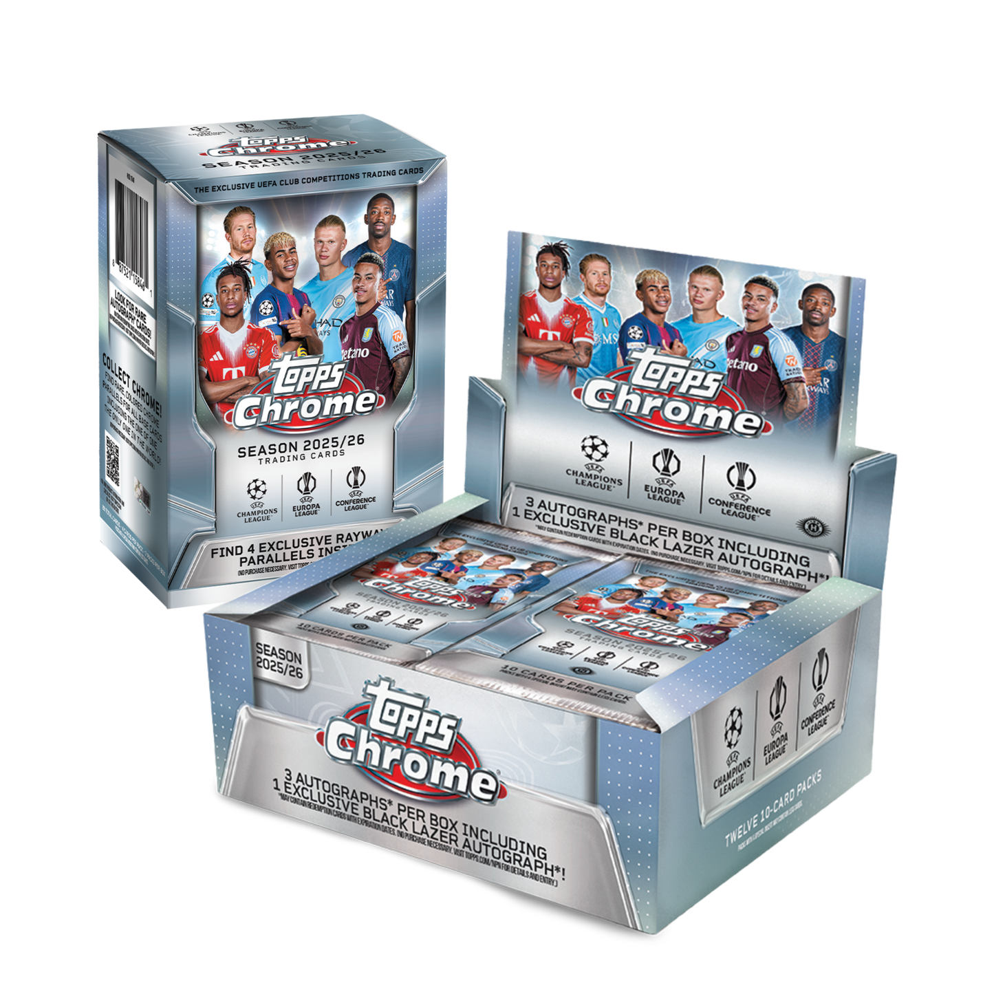 Topps Chrome UCC 2025/26: Jumbo + Blaster Mixer - Pick Your Team #1