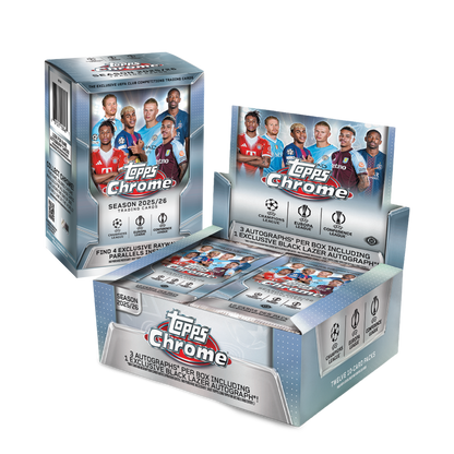 Topps Chrome UCC 2025/26: Jumbo + Blaster Mixer - Pick Your Team #1