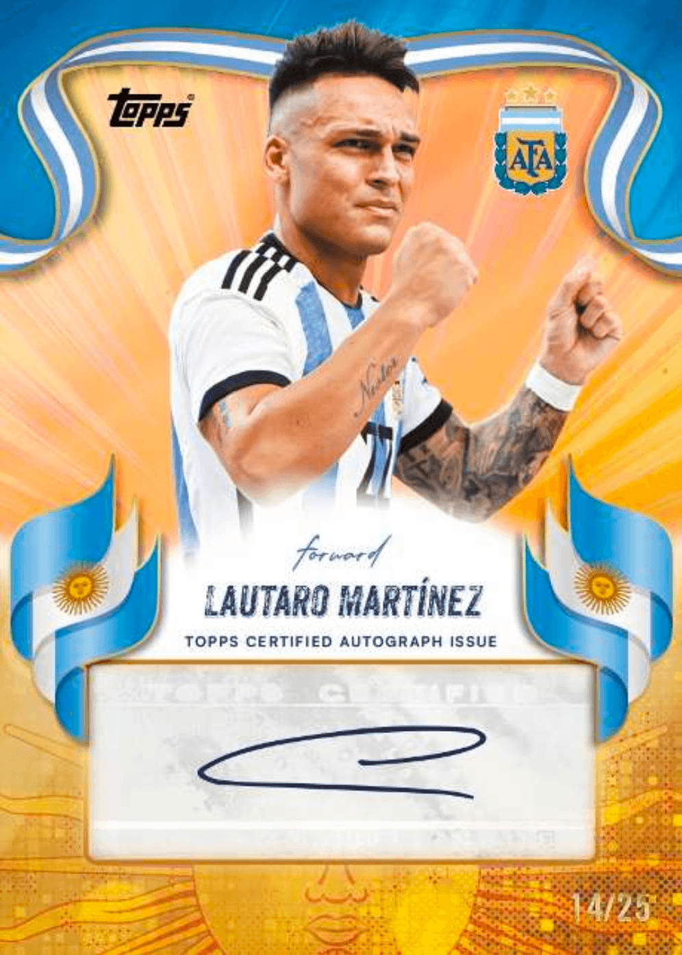 Topps Argentina Team Set 2025/26 - Personal Box Break