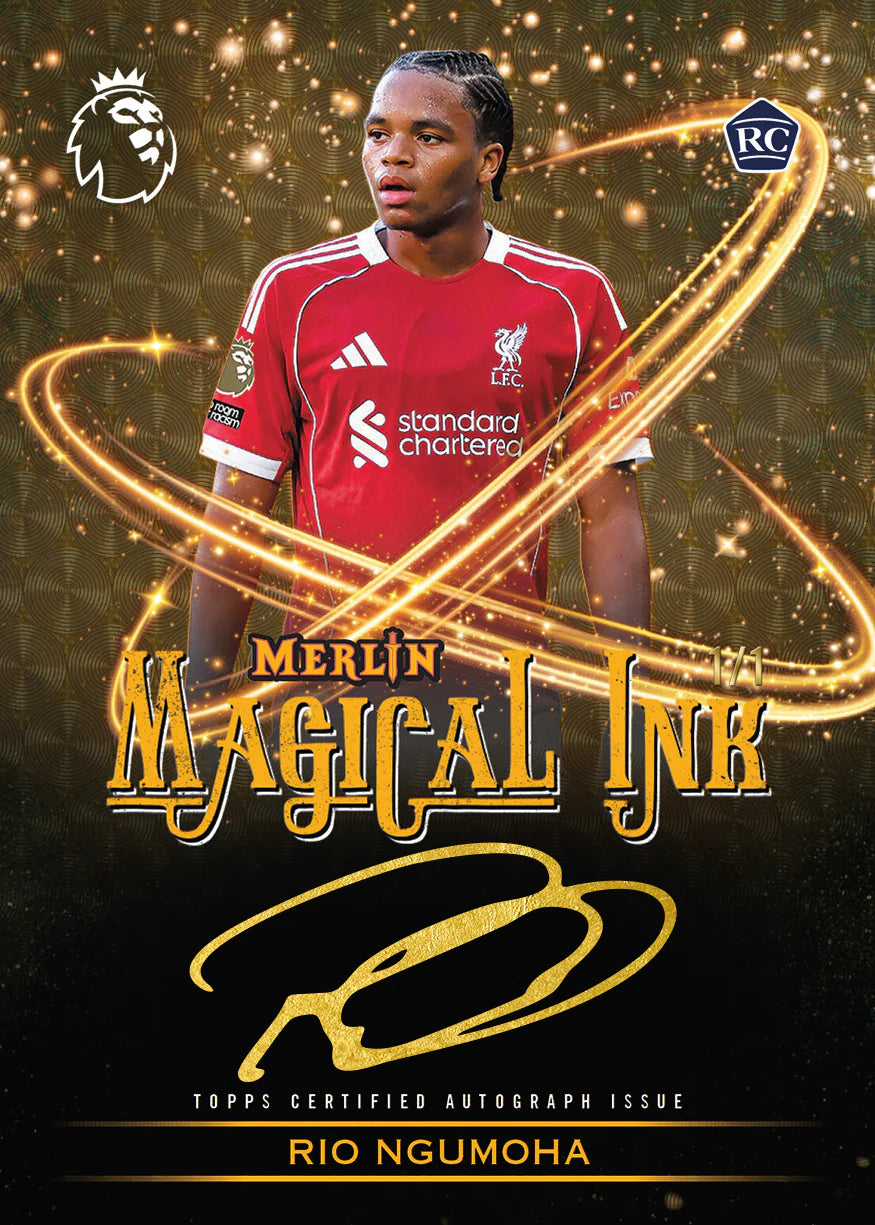 Topps Premier League Merlin 2026 Hobby Case - Pick Your Team #1