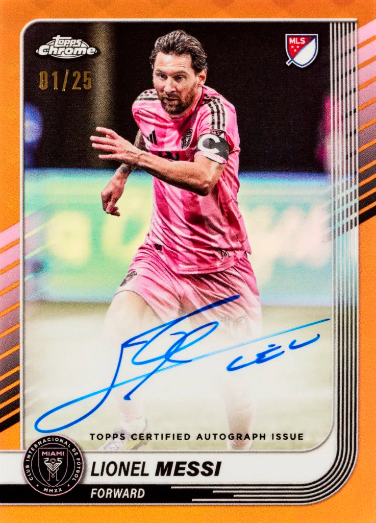 Topps Chrome MLS 2025 Hobby - Personal Box #1