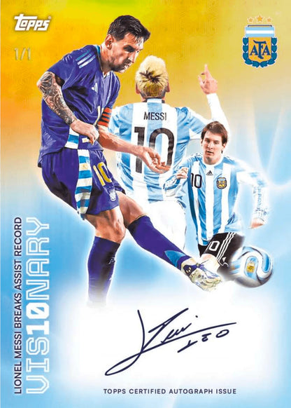 Topps Argentina Team Set 2025/26 - Personal Box Break