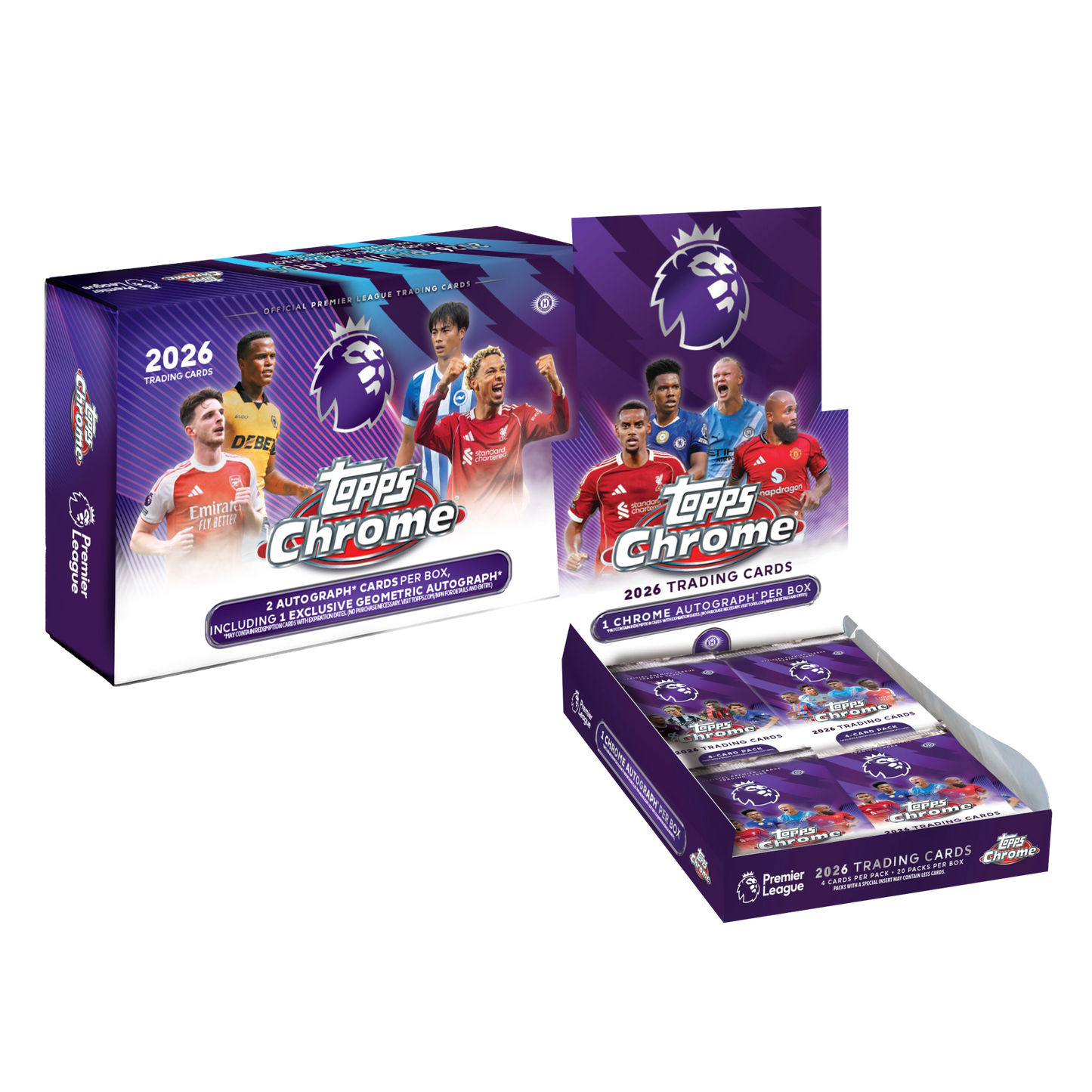 Topps Premier League Chrome 2026: Double Case Mixer - Pick Your Team #1