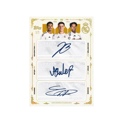 Topps Real Madrid Los Blancos 2025/26 - Personal Box #2