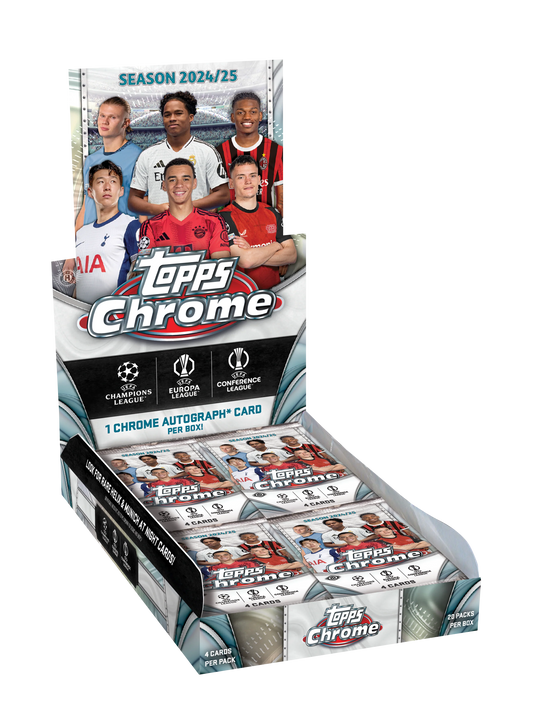 Topps Chrome UCC 2024/25: Hobby Case - Pick Your Team #1