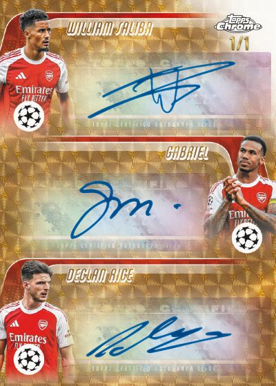 Topps Chrome UCC 2025/26: Hobby Case - Pick Your Team #1