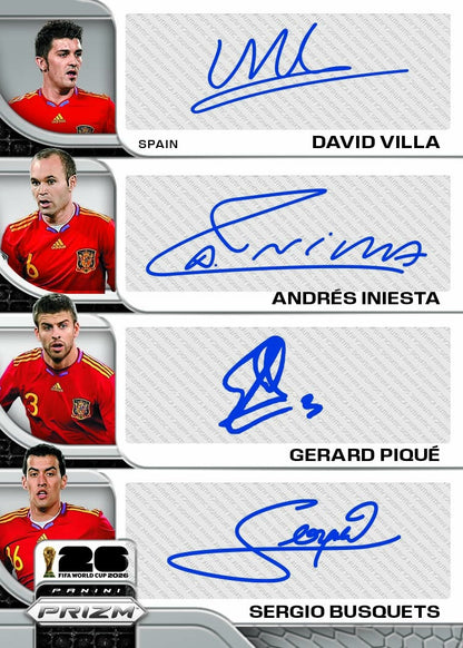 Panini Prizm World Cup 2026: Hobby Case - Pick Your Team #1